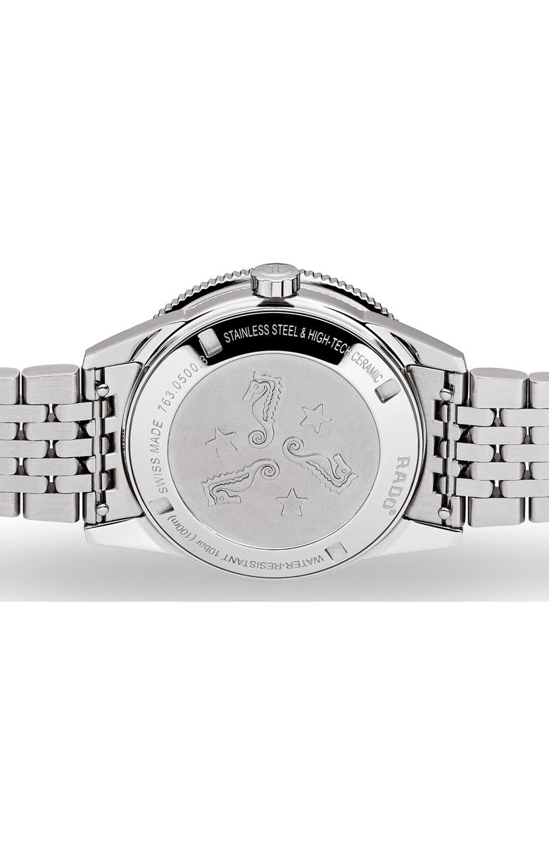 RADO Captain Cook Automatic Bracelet Watch, 37mm, Alternate, color,