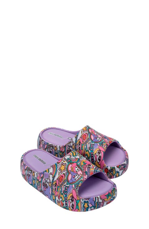 x Sanrio Kids' Free Platform Slide Sandal (Little Kid & Big Kid)