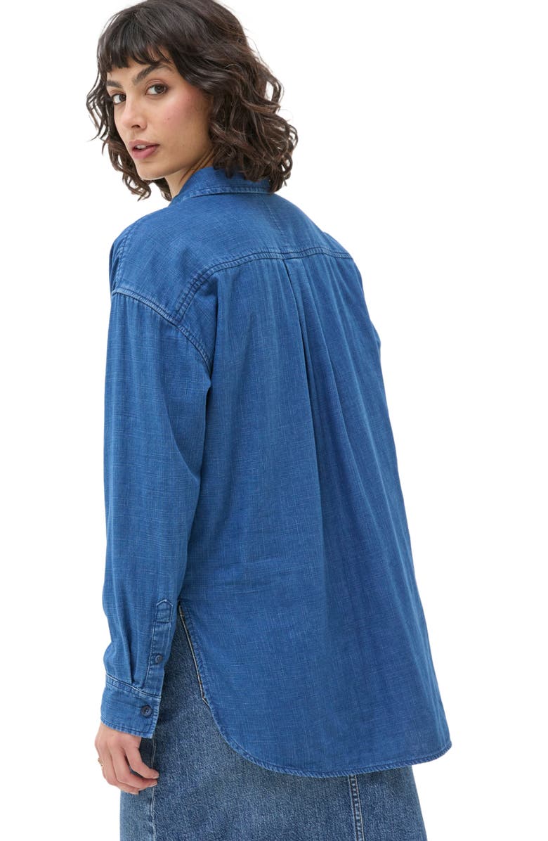 FatFace Women's Carolin Denim Shirt, Alternate, color,