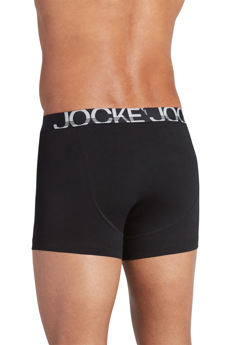 Mens ActiveStretch 4" Boxer Brief - 3 Pack, Alternate, color, Black