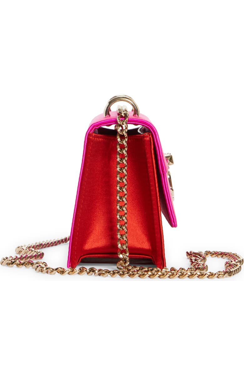 Jimmy Choo Avenue Bohemia Satin Shoulder Bag, Alternate, color,