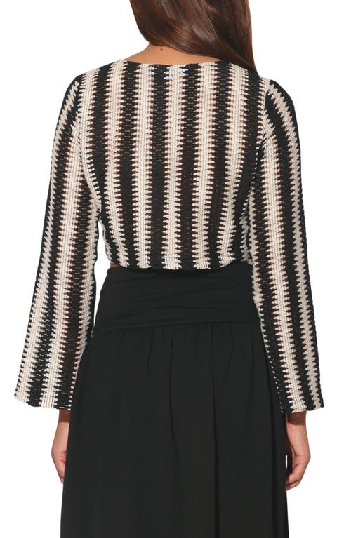 WALTER BAKER WALTER BAKER COLETTE LONG SLEEVE CROP TOP