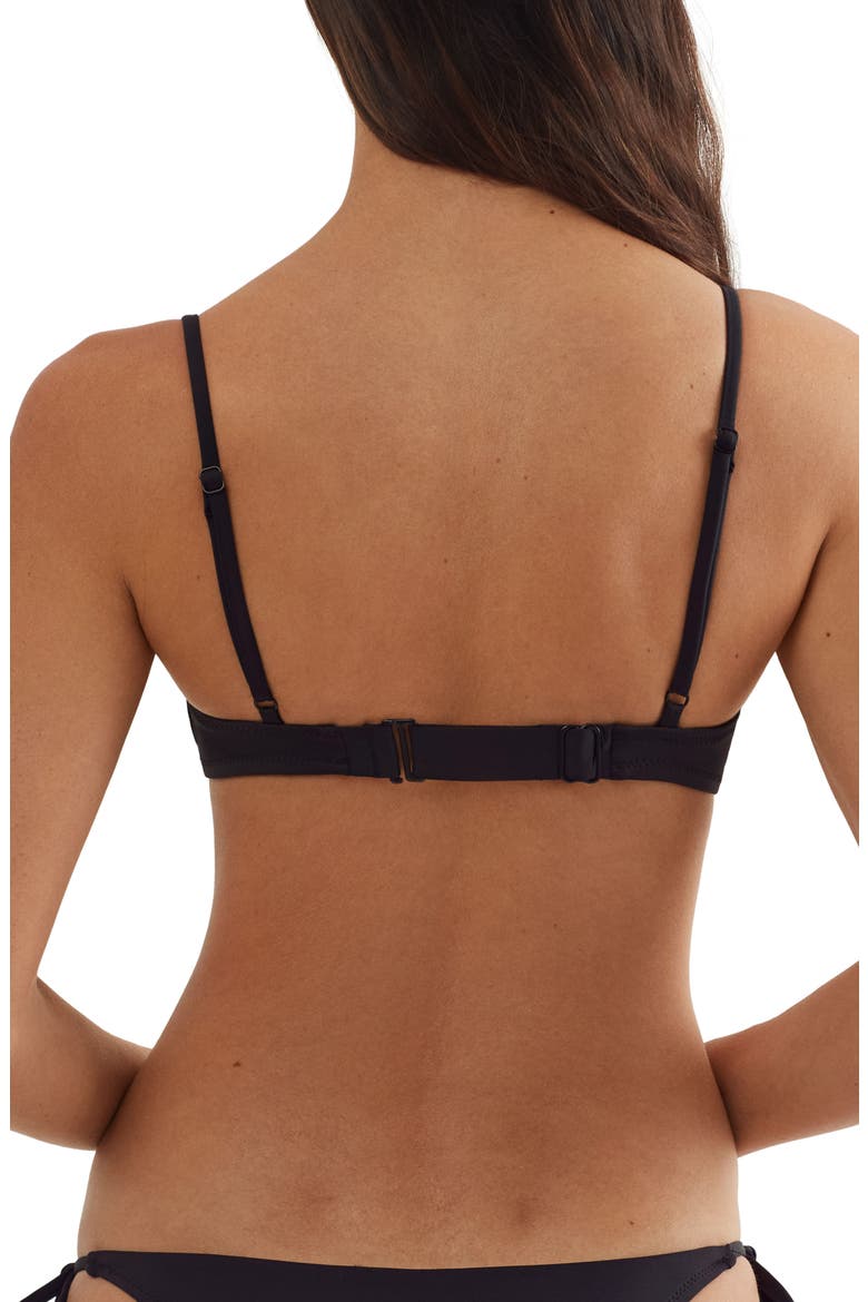 Underwire Bikini Top, Alternate, color, BLACK