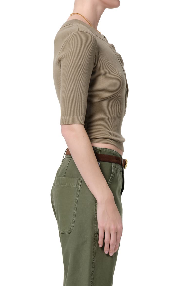 Nali Rib Henley, Alternate, color, DARK KHAKI RESERVE