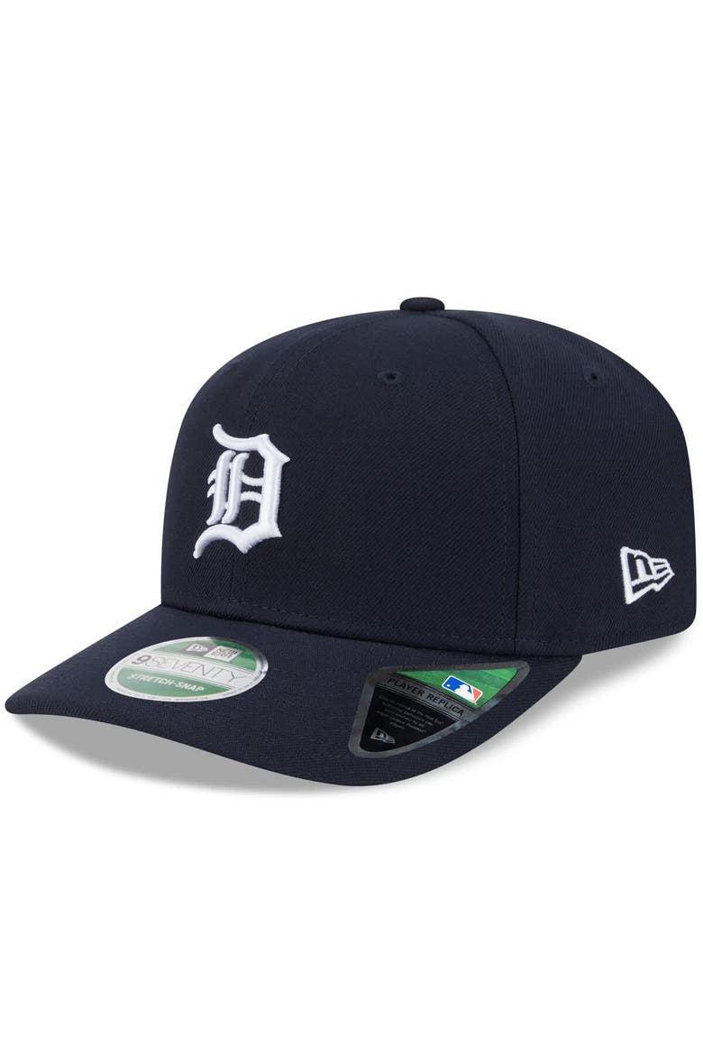Men's New Era  Navy Detroit Tigers Player Replica 9SEVENTY Adjustable Hat, Main, color, Navy