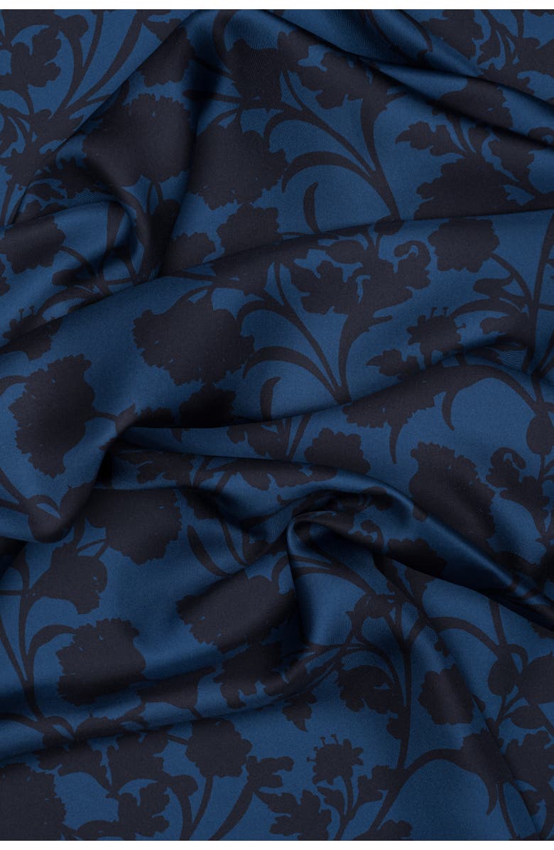 Elizabetta Regina - Silk Scarf Shawl for Women, Alternate, color, Midnight Blue