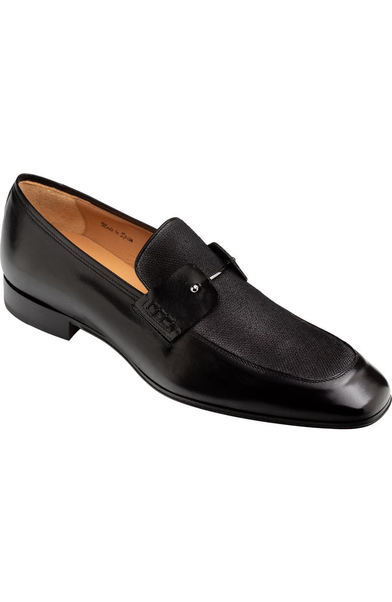 Mezlan Soana Loafer, Main, color, Black