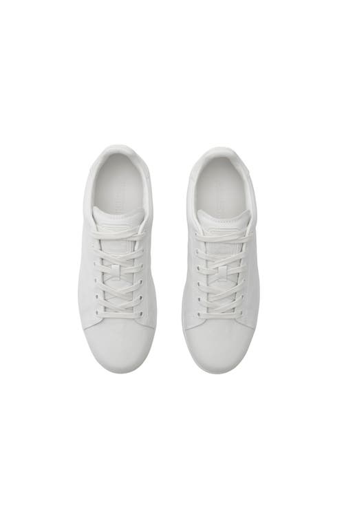Burberry Embossed Check Leather Set Sneakers In White