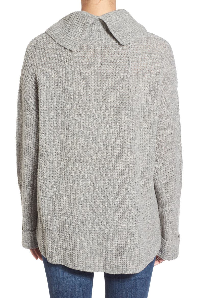 'Sidewinder' Wool Pullover, Alternate, color, GREY