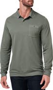 TravisMathew December First Long Sleeve Pocket Polo