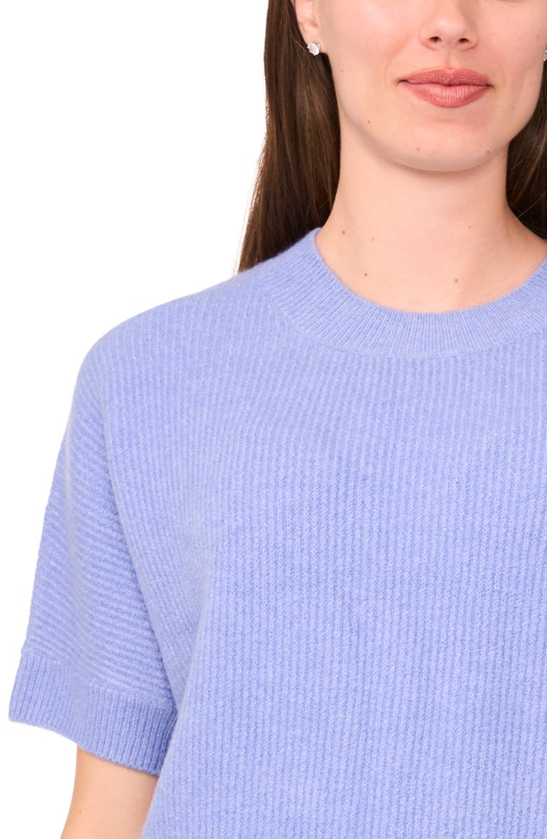 Halogen<sup>®</sup> Short Sleeve Sweater, Alternate, color, Forever Blue