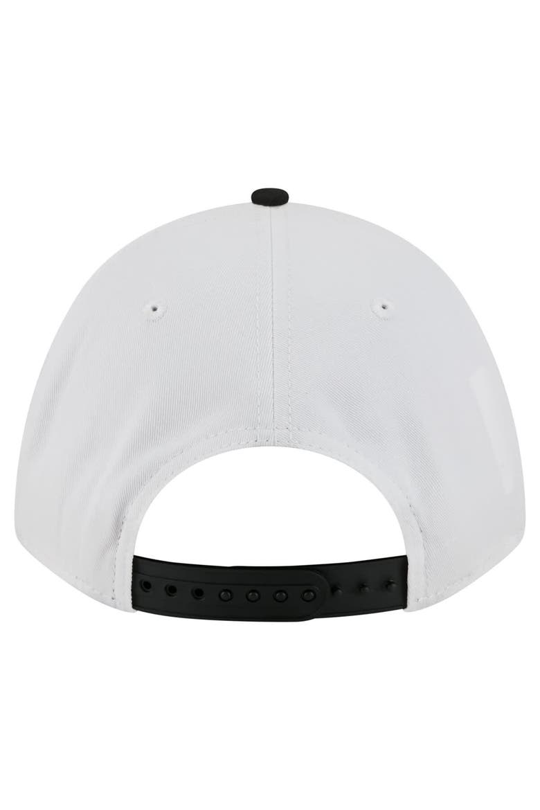 Men's New Era White/Black UCF Knights Arch Two-Tone Rope 9FORTY A-Frame M-Crown Adjustable Hat, Alternate, color, White