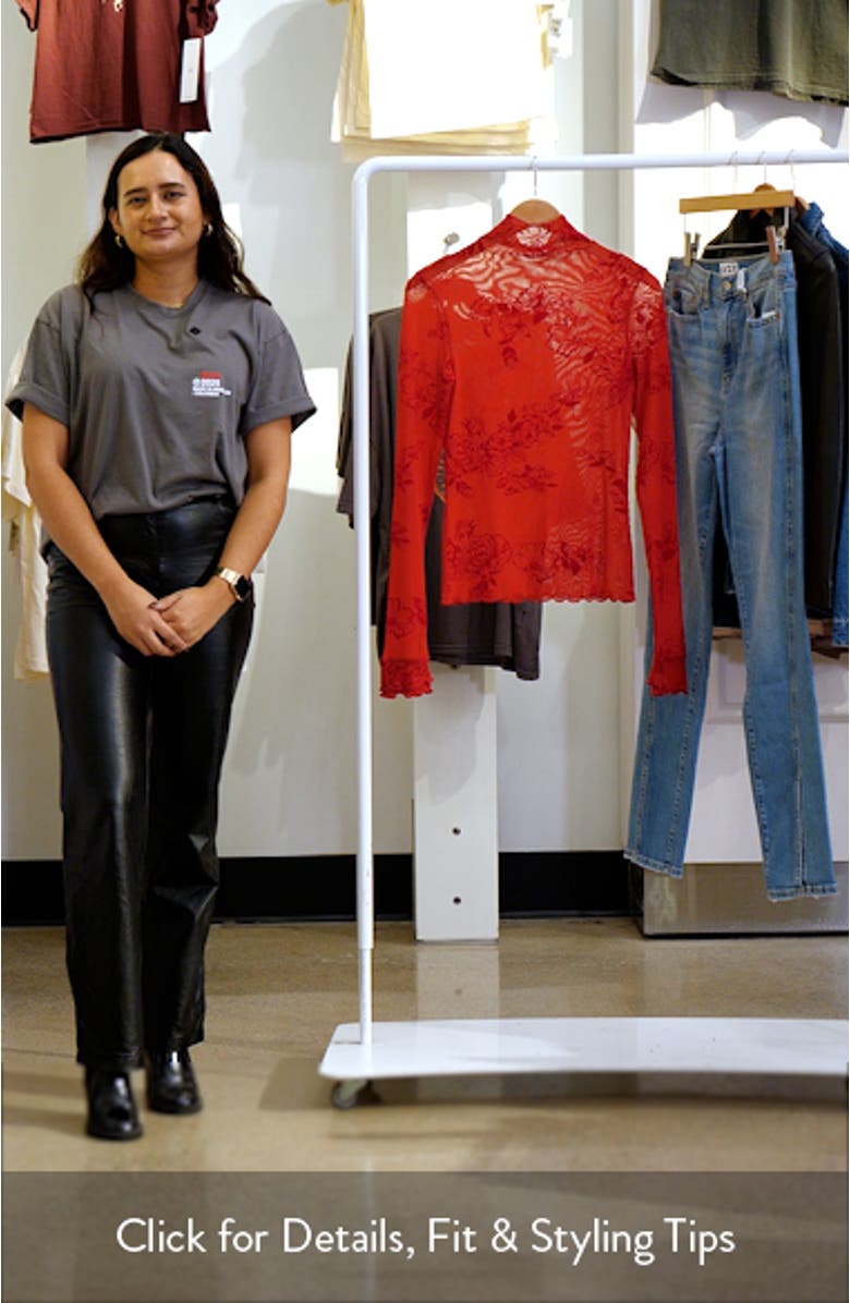 You Decide Lace Mesh Top, sales video thumbnail