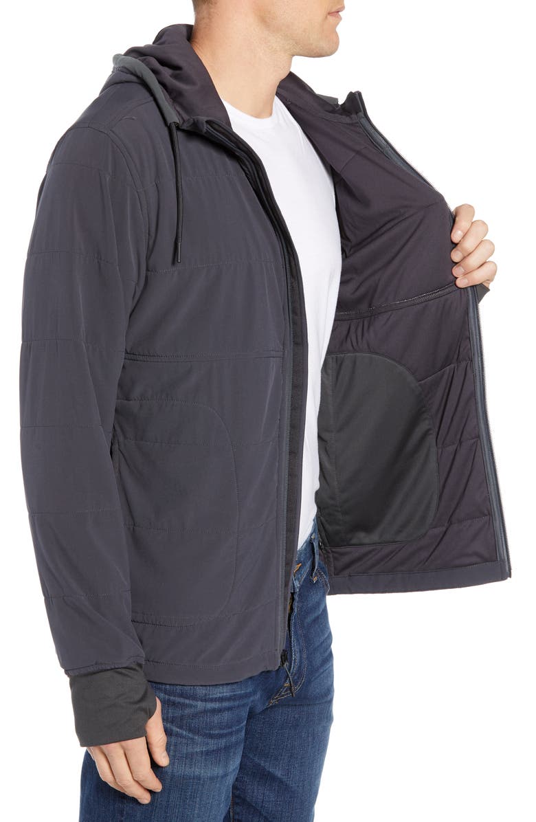 The North Face Mountain 2.0 Quilted Zip Hoodie, Alternate, color, 