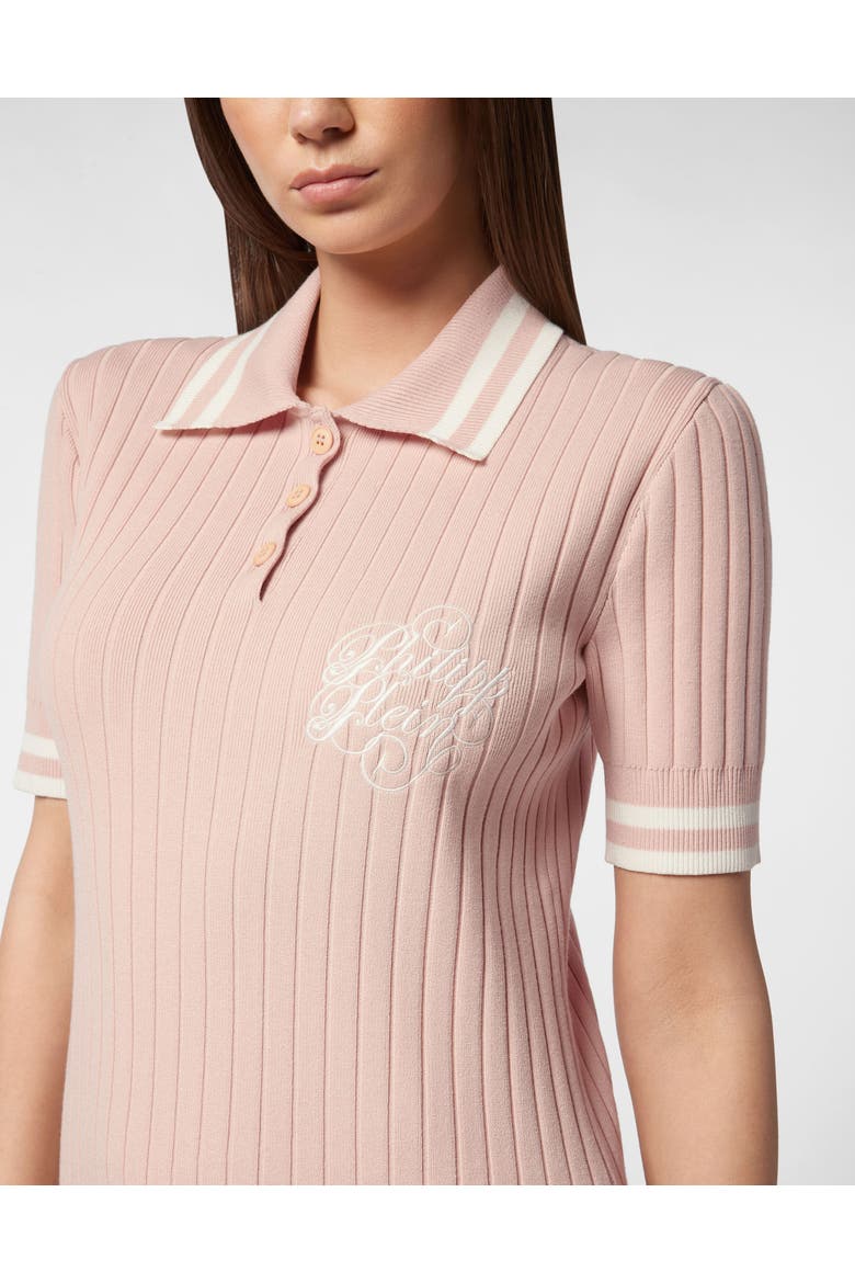 Knit Day Dress Women, Alternate, color, rose/pink