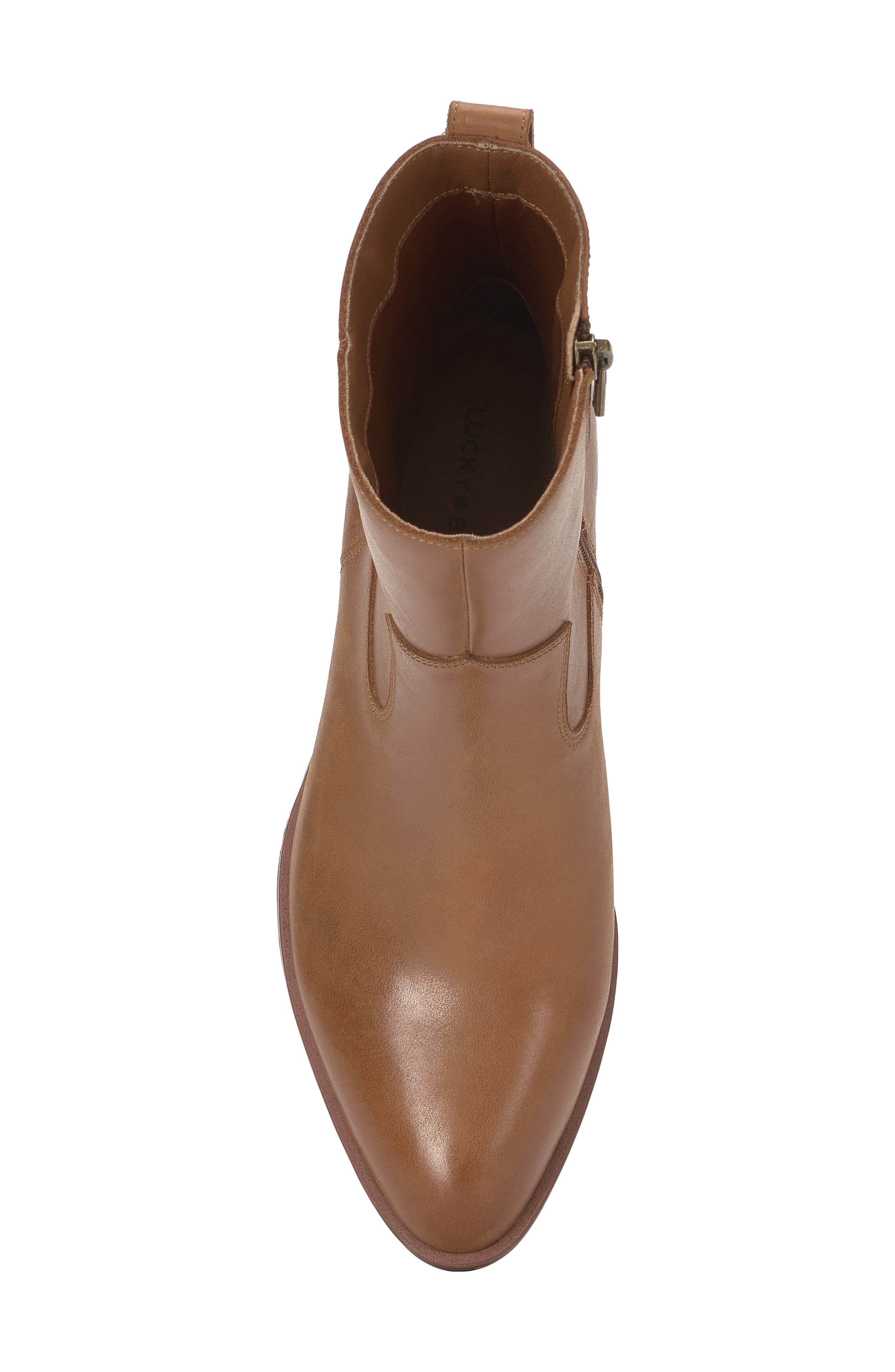 Flara Bootie, Alternate, color, SEPIA