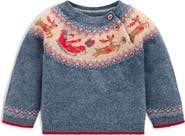 Boden Kids' Fair Isle Sweater