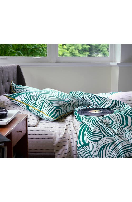 NOVOGRATZ NOVOGRATZ ZEBRA MARBLE COMFORTER & PILLOW SHAM BEDDING SET