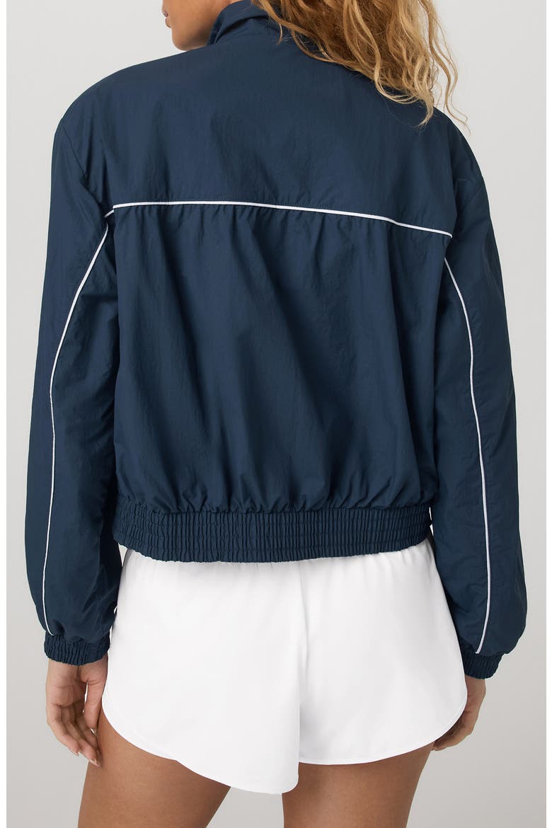 Eaton Fitness Jacket, Alternate, color, OCEAN BLUE