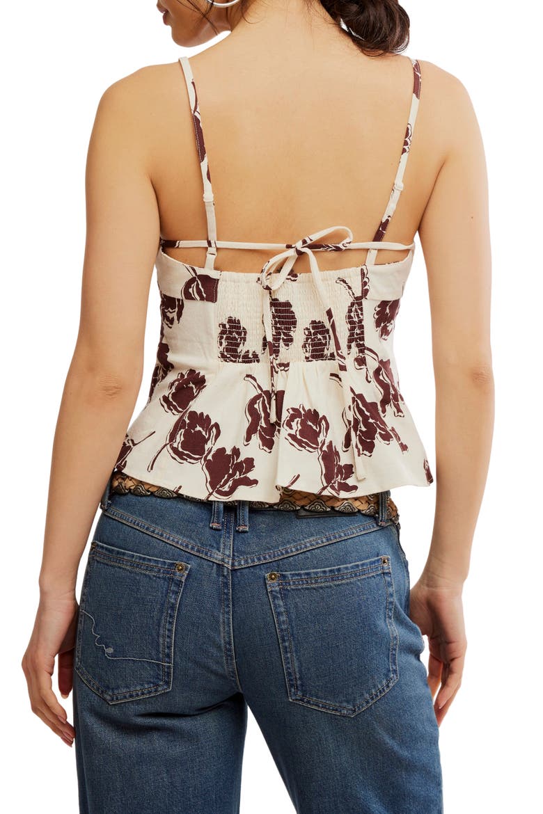 Susie Floral Camisole, Alternate, color, BITTERSWEET COMBO