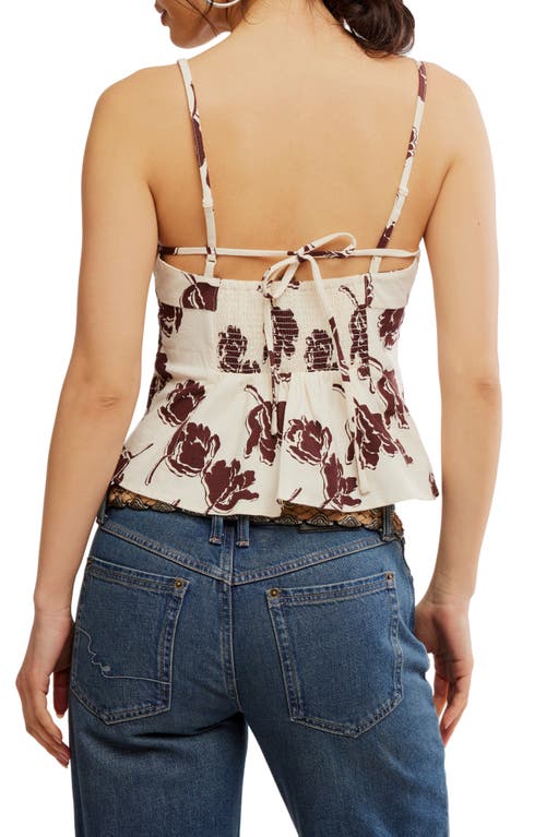 Free People Susie Printed Top