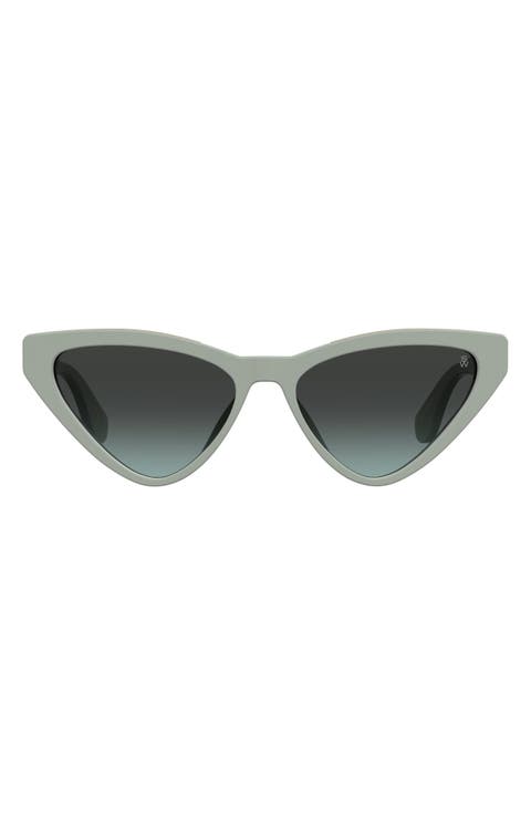 55mm Cat Eye Sunglasses