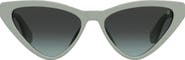 Stuart Weitzman 55mm Cat Eye Sunglasses