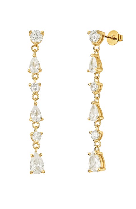 Taurus Crystal Drop Earrings