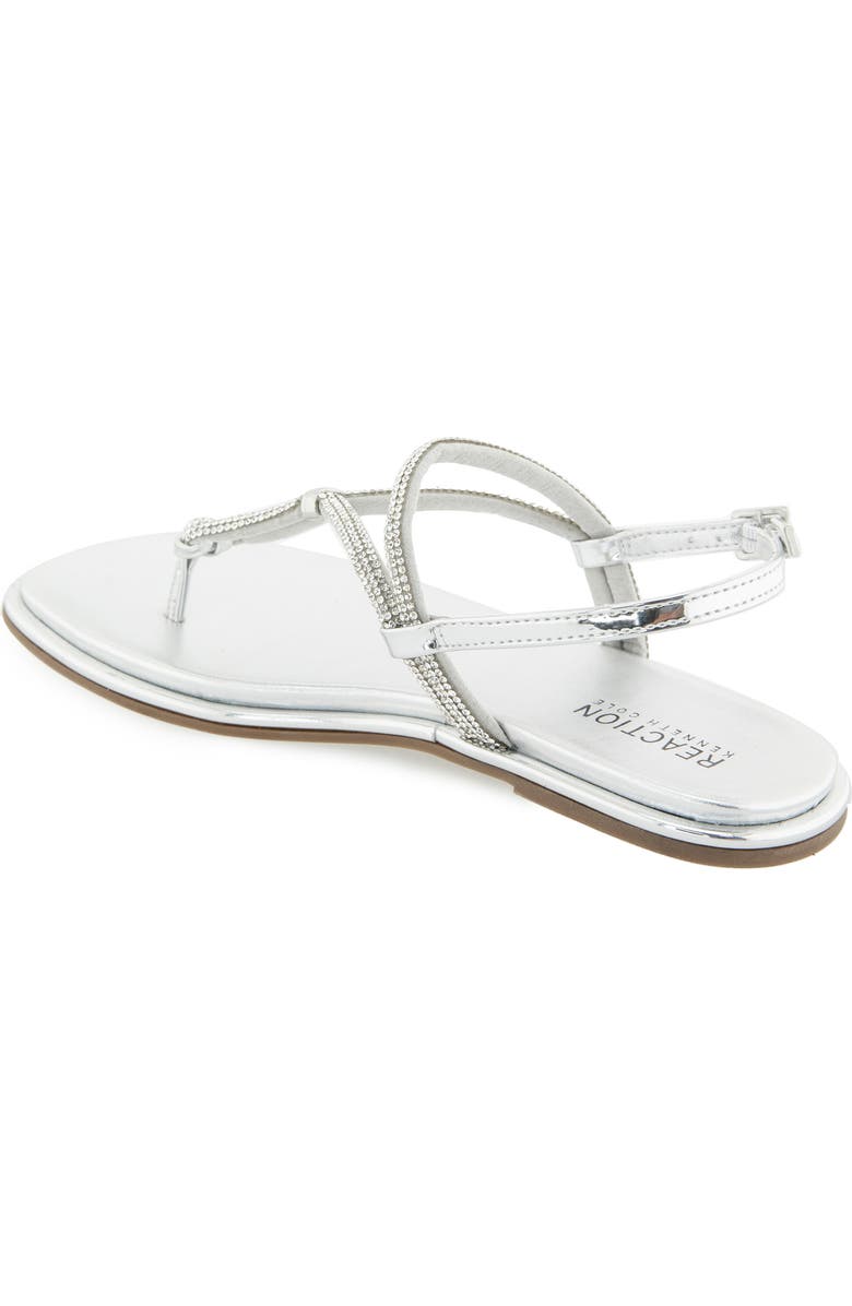 Reaction Kenneth Cole Wali Crystal Sandal, Alternate, color, Silver