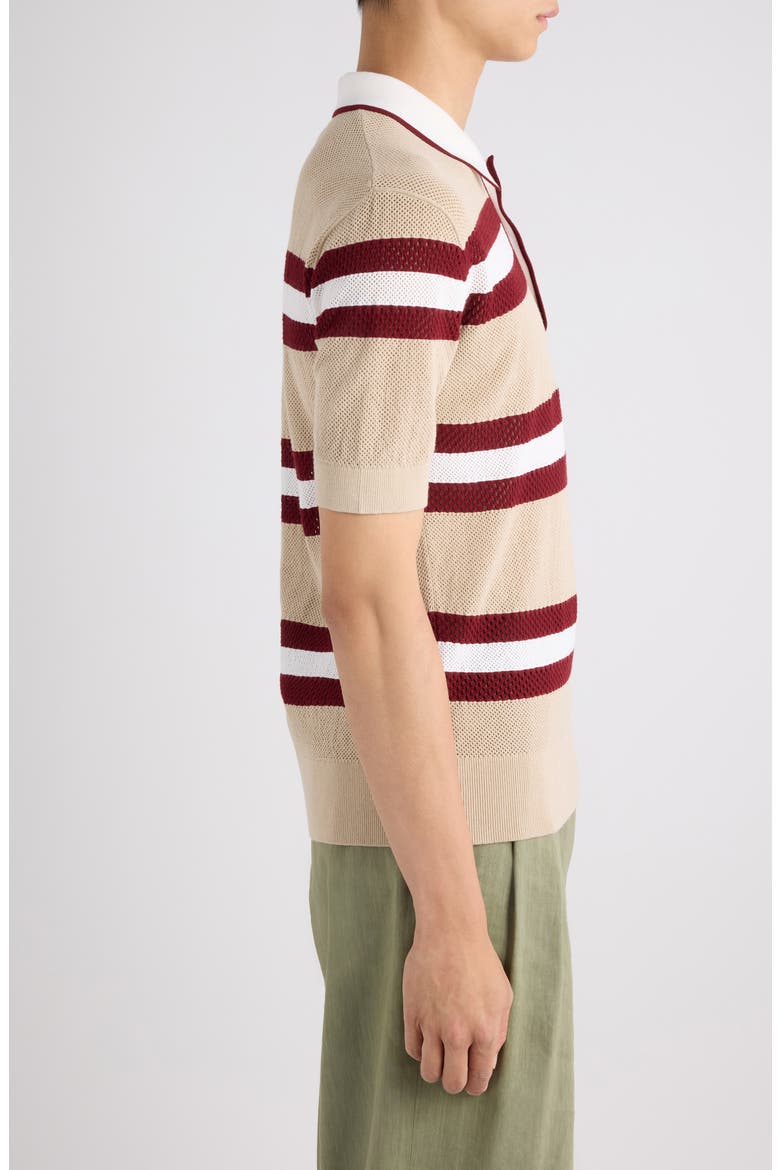 Mercy Stripe Polo Sweater (Men) | Nordstrom