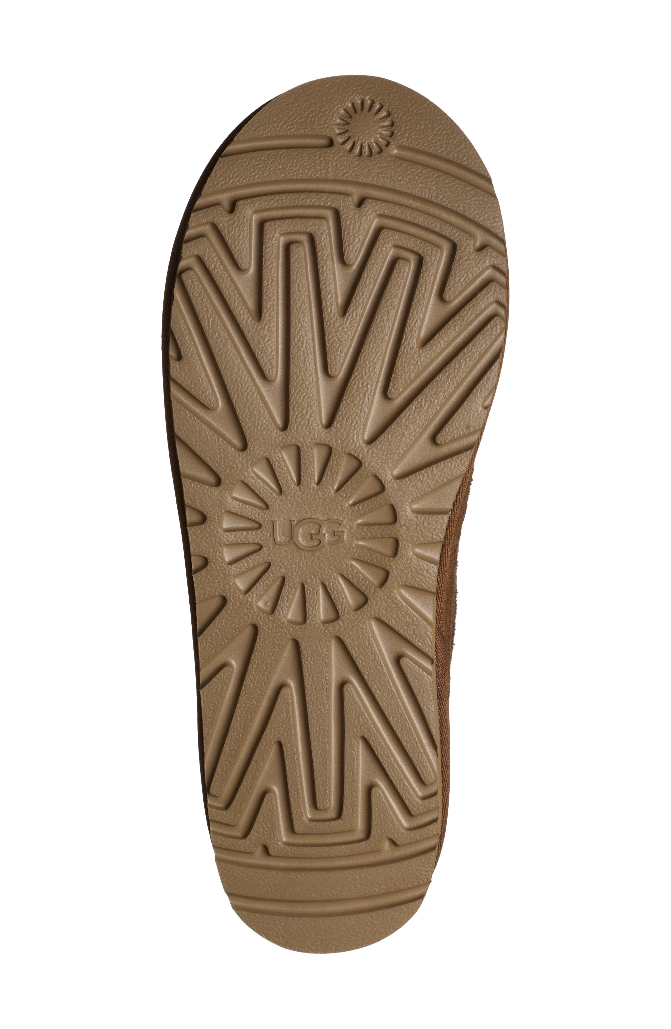 Rozman Leather Slipper, Alternate, color, DARK CHESTNUT