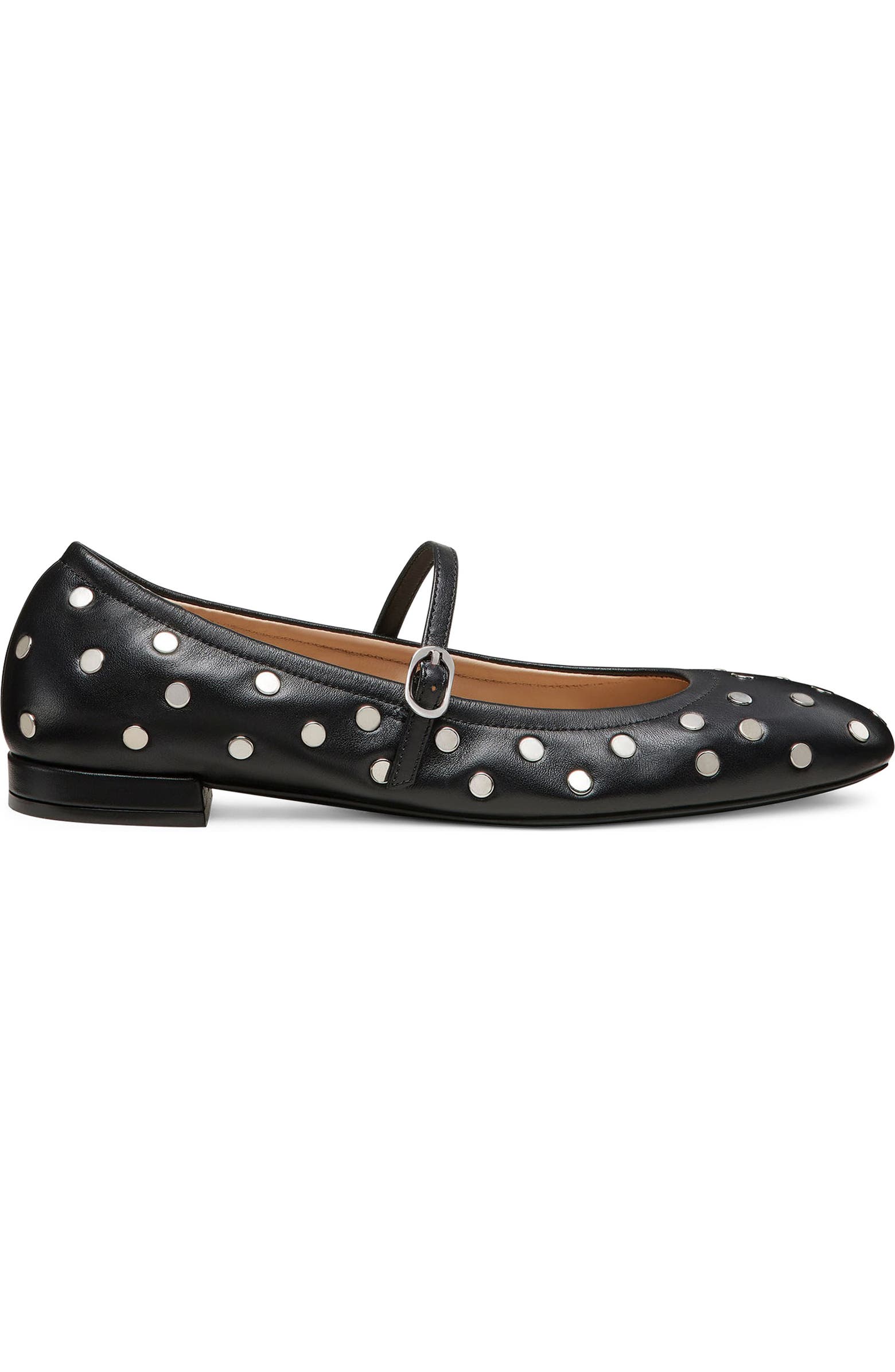 Stuart Weitzman Claris Stud Ballet Flat (Women) | Nordstromrack