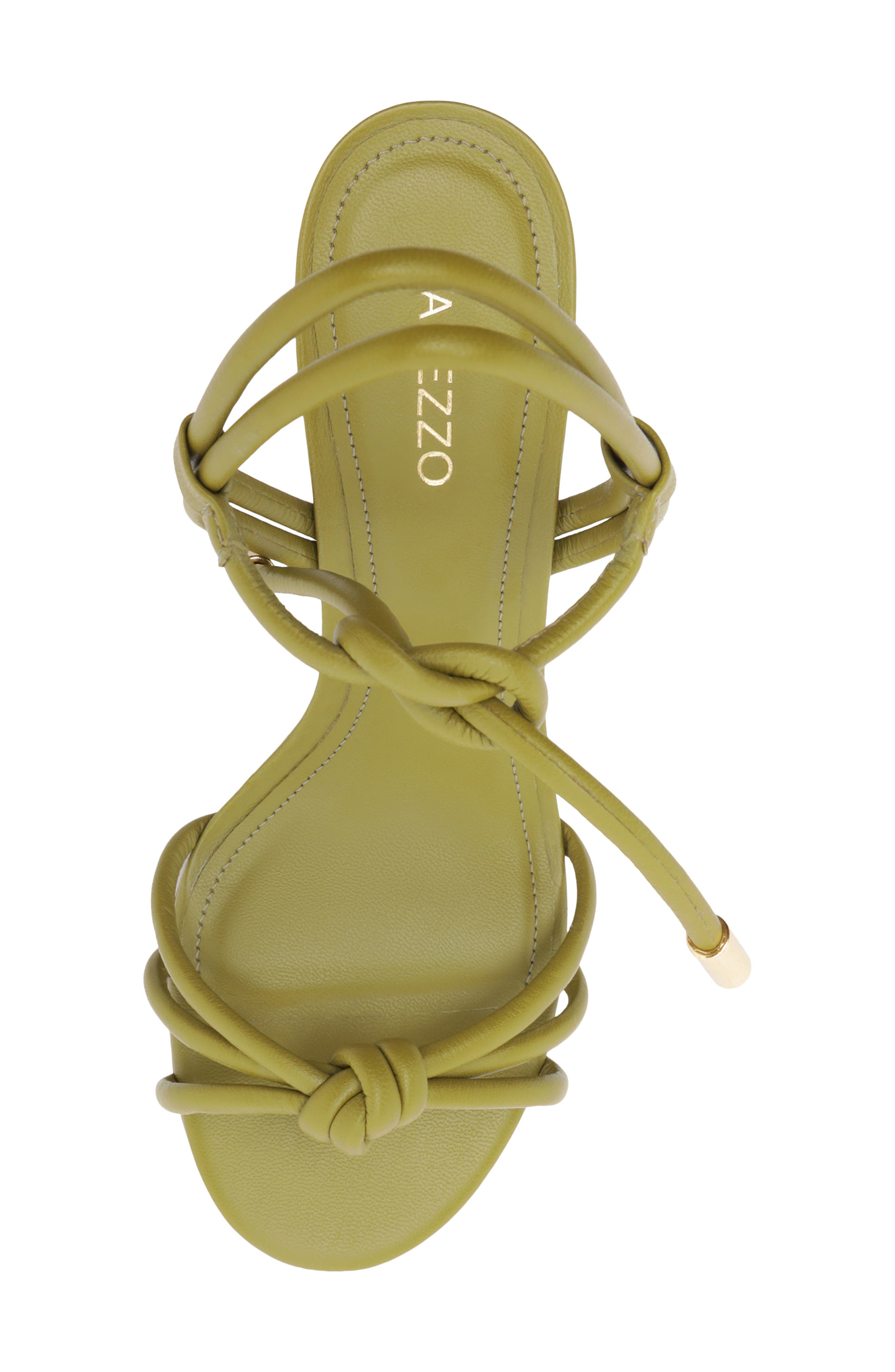 Arezzo Mira Ankle Strap Sandal, Alternate, color, Soul Green