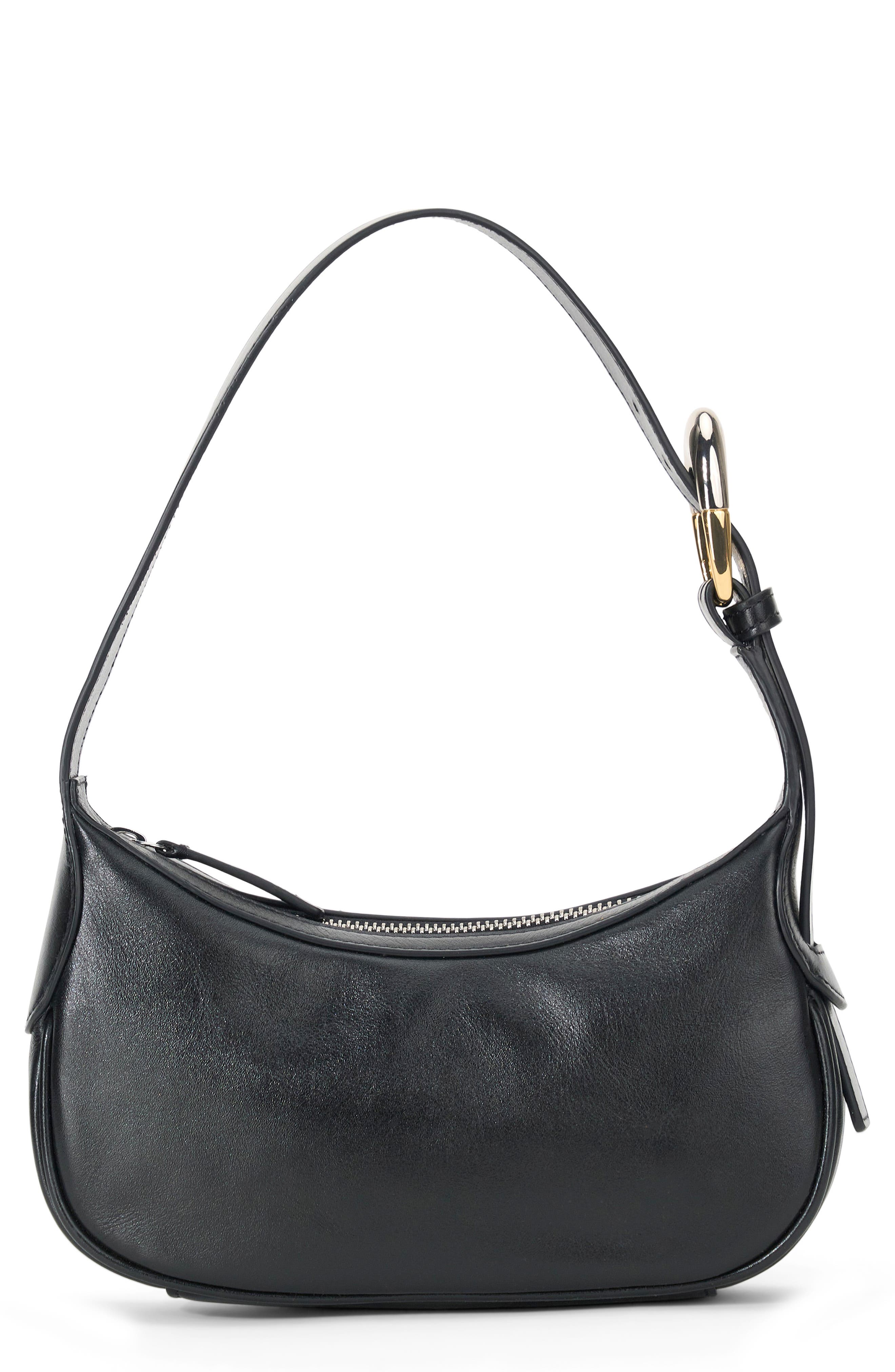 STAUD Owen Leather Shoulder Bag, Main, color, 