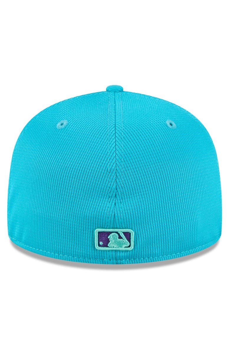 New Era Men's New Era Teal/Purple Arizona Diamondbacks 2025 City Connect Batting Practice 59FIFTY Fitted Hat, Alternate, color, Teal