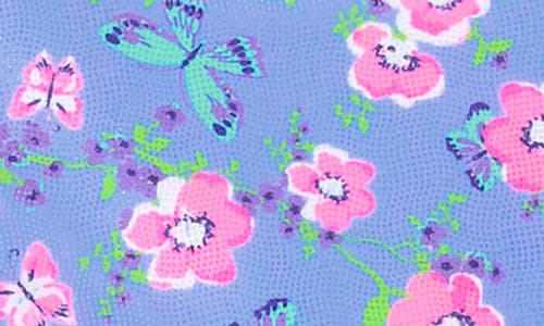 FLAPDOODLES FLAPDOODLES KIDS' FOIL PRINT ONE-PIECE SWIMSUIT 