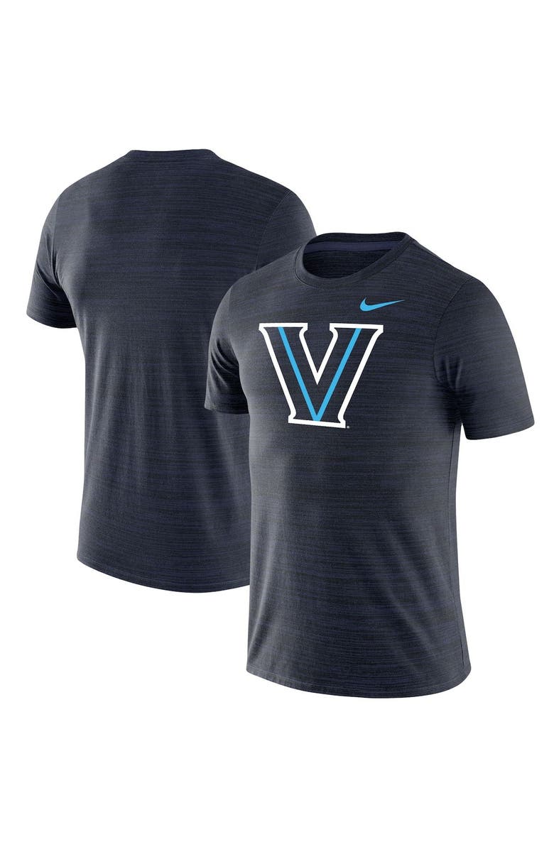 Nike Men's Nike Navy Villanova Wildcats Big & Tall Velocity Space-Dye Performance T-Shirt, Main, color, 