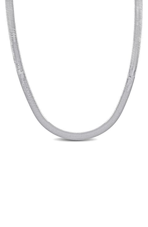 Herringbone Chain Necklace