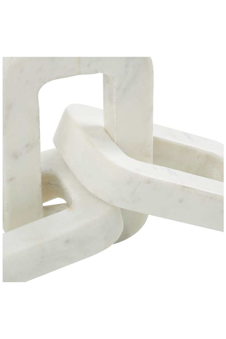 Marble Chain Sculpture, Alternate, color, WHITE