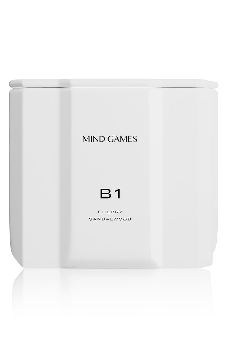 MIND GAMES B1 White King Scented Candle, Main, color, 