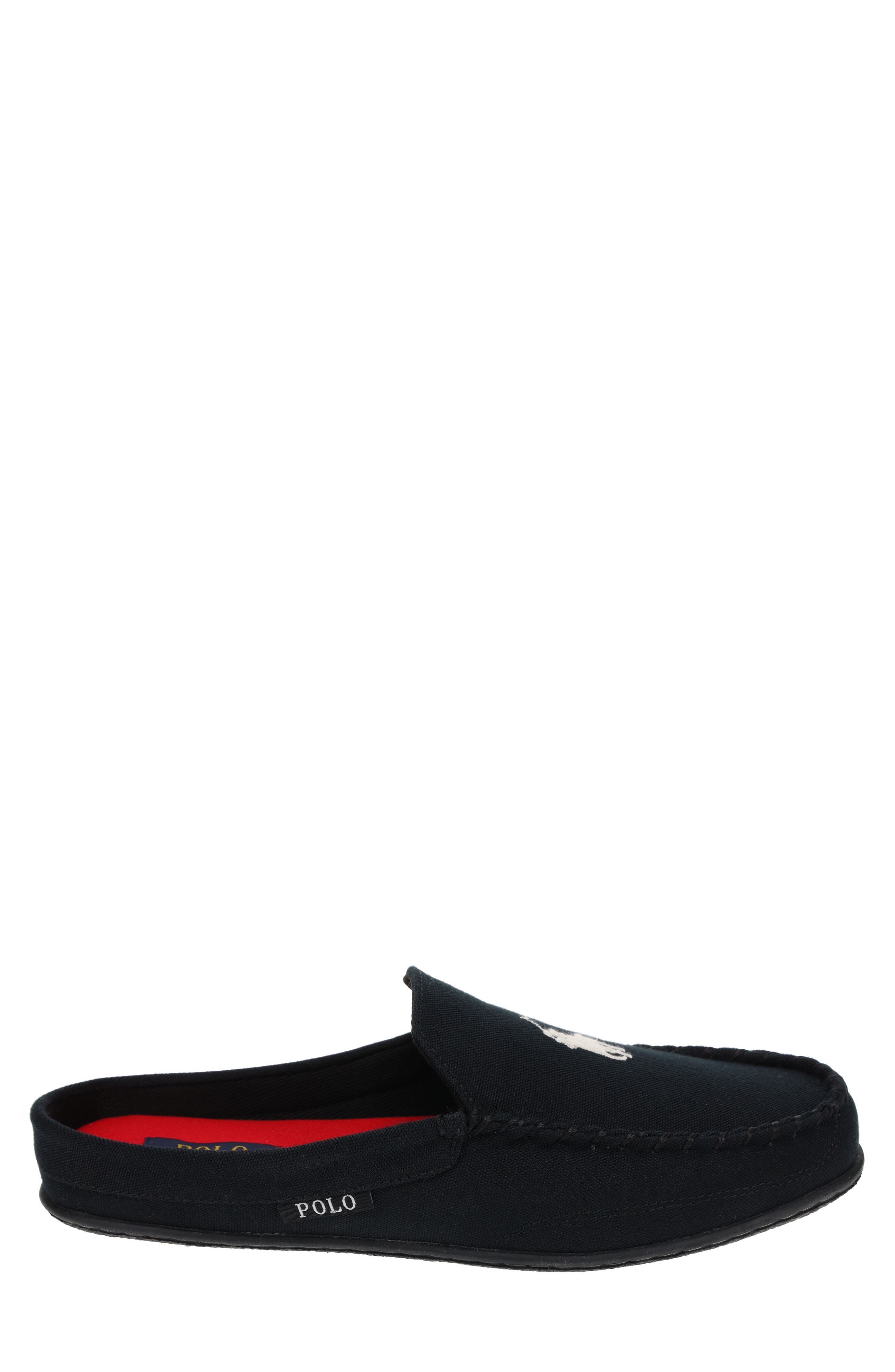 Polo Ralph Lauren Collins Piqué Mule Slipper, Alternate, color, 