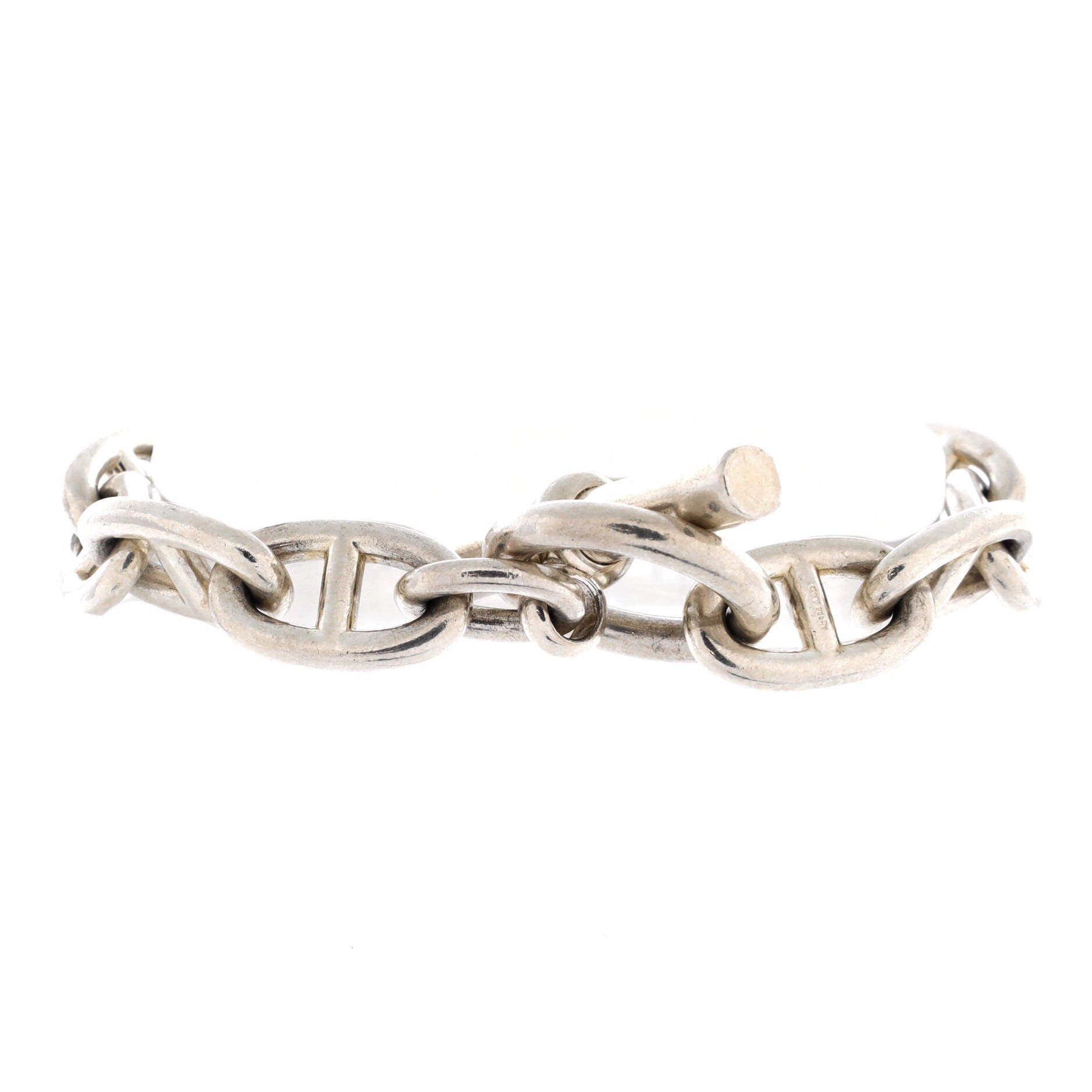 Chaine d'Ancre Bracelet Sterling Silver Very Large, Alternate, color, Metallic Silver