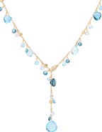 Marco Bicego Paradise Mixed Topaz Lariat Necklace