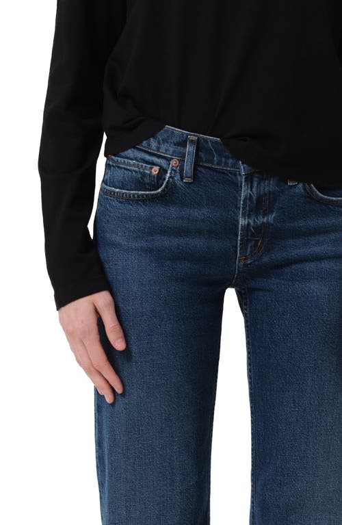 Agolde Low Rise Slim Fit Jeans