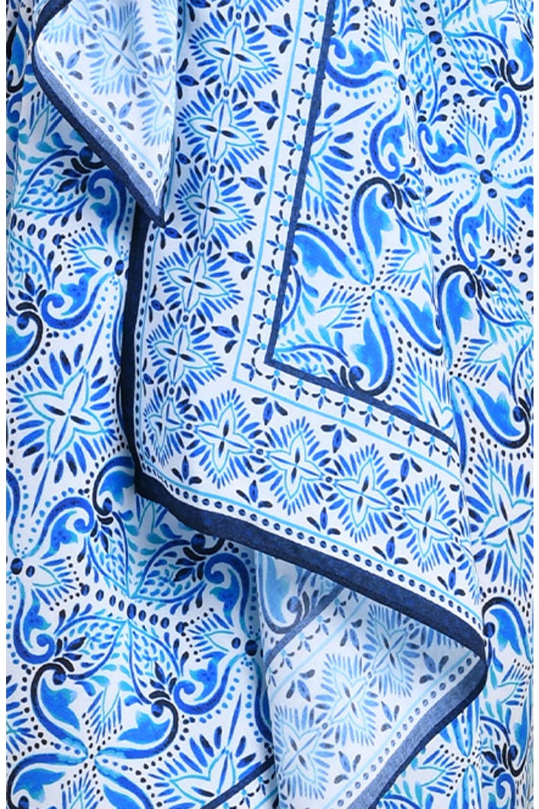 Costa Azul Cover-Up Sarong, Alternate, color, BLUE