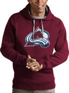 ANTIGUA Men's Antigua Burgundy Colorado Avalanche Logo Victory Pullover Hoodie