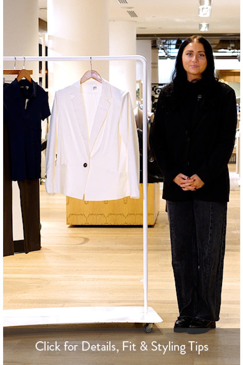 Catherine One-Button Blazer video