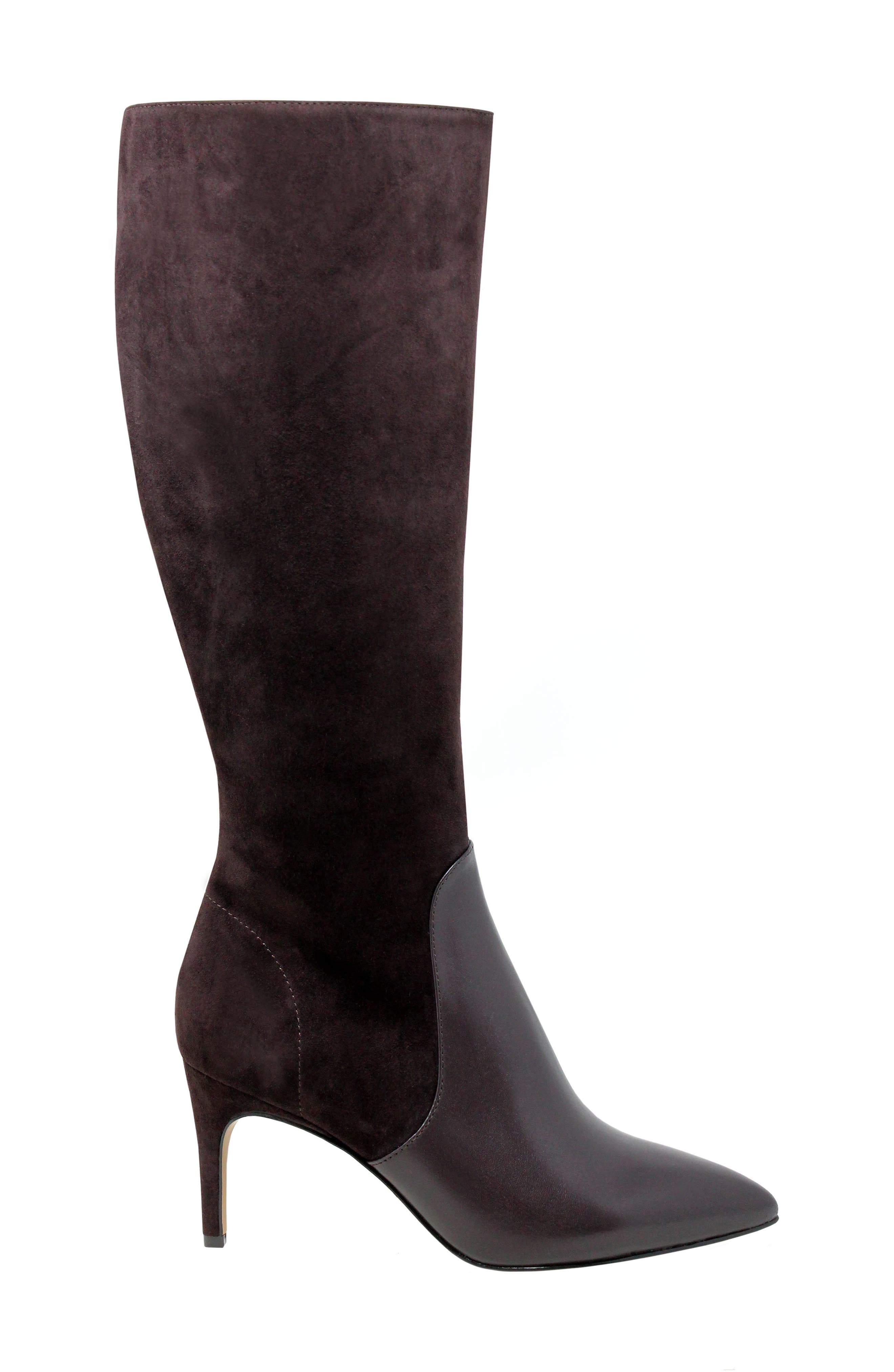 Charles David Pinstripe Knee High Boot (Women) | Nordstromrack