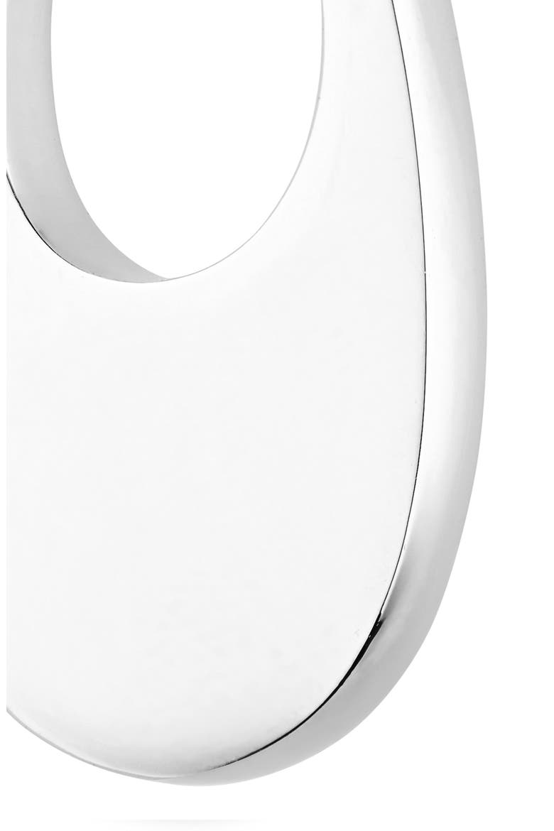 Medium Swipe Earrings, Alternate, color, SILVER