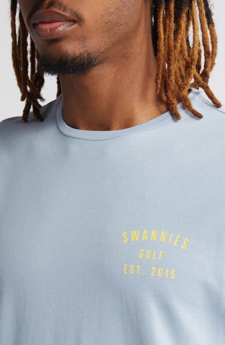 Swannies Celebrate Pars Golf T-Shirt, Alternate, color, 